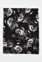 Viscose Digital Patterned Shawl Black - 3