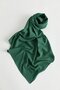 100% Cotton Fresh Scarf Emerald