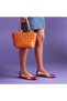 Orange Genuine Leather Women's Handbag - S25Y1Bc80408-T6T - 6