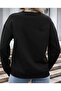 Unisex New Year Themed Printed Hooded Sweatshirt - 2