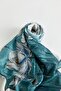 Floş natural fly scarf mint - 3