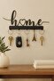 Black Home Infinity Metal Keychain Hanger | |   Modern Wall Decor with Hangers | |   Key Hanger Wall Key Holder Decorative Hanger Key Organizer Entrance Hall Decoration Key Collector Metal Hanger - 6