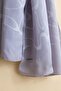 Jacquard Patterned Shawl Gray - 2