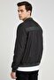 Apollo Double-Sided Genuine Leather Green Grinding Bomber Men's Jacket - 5