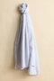 Jacquard Patterned Shawl Gray