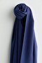 Cotton-Modal Shawl Navy Blue - 4