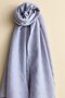 Jacquard Patterned Shawl Silver - 4