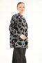40738 - Stylish Comfortable Silvery Women's Long Knitwear Sweater