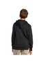 Sport Lifestlye Fleece Kids Black Hooded Sweatshirt Jc9772 - 2