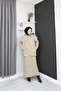 Knitwear Set Hooded Sweater and Dress - 2