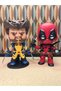 Mini Deadpool Masaüstü Dekor Figürü (12-Cm) - 2