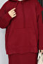 Knitwear Set Hooded Sweater and Dress - 7