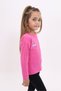 Girl's Printed Crew Neck Long Sleeve T-Shirt - 3