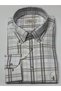 Long Sleeve Regular Fit Pocket Checkered 100% Cotton Classic Men's Shirt Gml-584