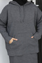 Knitwear Set Hooded Sweater and Dress - 8