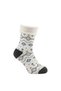 Women's Towel Cotton Winter Socks Multi-Colored 4-Pack - 4