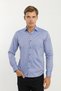 Long Sleeve Snap Fastener Printed Men's Shirt - 8