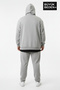 Men's Plus Size Zippered Hooded New York Printed Thin Sweatshirt Cardigan Spr26Bhr923 - 3