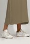 Women's Summer Long Sleeve Viscose Midi Length Crew Neck Dress Mink - 8