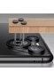 Huawei Pura 70 Camera Lens Protector, 9H Tempered Glass, Metal Ring, Black - 2