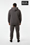 Men's Plus Size Zippered Hooded New York Printed Thin Sweatshirt Cardigan Spr26Bhr923 - 3
