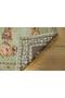 Kinay Mint Green Jacquard Woven Tapette Decorative Unpadded Unframed Shoniil Praying Mat 70*115 - 2