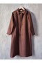 Retro Cashmere Coat Length 120 cm Trench Coat - 2
