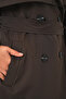 Women's Belted Short Trench Coat 5974 - A.Brown - 5