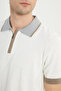 Men's Mink 100% Cotton Standard Fit Regular Cut Crew Neck Knitwear T-Shirt - 4