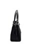 Black - Black Suede Women's Handbag Sp1252 - 3
