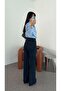 Dark Navy Palazzo Jean - 2