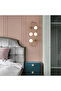 Creative Bedroom Nordic Style Gold LED Wall Lamp - 3
