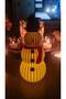 Snowman Led Candle Holder (1 Piece) - 2