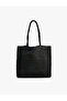 Knitted Straw Tote Bag with Handle