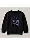 Wednesday Printed Crew Neck 100% Cotton Kids Sweatshirt
