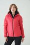 Women's Hooded Fiber-Filled Ultra Lightweight Lined Water-Repellent Windproof Sports Puffer Coat - 2