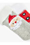 Santa Claus Printed Set of 2 Socks - 3