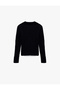 Hair Knit Textured Long Sleeve Knitwear Polo Neck Sweater - 4