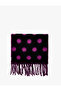 Polka Dot Tassel Soft Textured Long Scarf - 2
