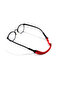 Adjustable Elastic Rope Silicone Tip Eyeglass Strap / Cord Grey - 4