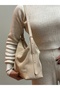 Moka 100% Genuine Leather Stylish Detailed Shoulder Bag - 4