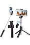 Bluetooth Controlled Selfie Stick – Extendable Phone Holder Monopod with Tripod Feature - 5