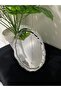 2-Piece Steel Oval Tray Wavy Model Coffee Presentation Tray & Serving Tray - 6