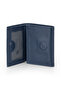 Flexible Belt Magnetic Wallet Men's Combination Set Navy Blue Color M-05-L - 4