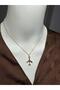 Elegant Airplane-Shaped Necklace, Sky-Themed Necklace - 3