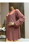 Women's Hijab Clothing High Neck Cotton Shirt - 3