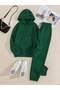 Hooded Rubber Leggings Tracksuit Set - 8