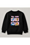 Tom and Jerry Printed Crew Neck 100% Cotton Children's Sweatshirt