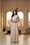 Embroidered 2 piece ensemble Jalabiya - 4