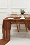 Bohemian Table Runner Tablecloth Modern Home Decor Wedding Engagement Special Occasion Tablecloth Dowry Set 100% Cotton - 6